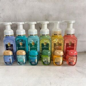Bath & Body Works DISNEY PRINCESSES FOAMING HAND SOAPS & HAND-GEL SET NEW
